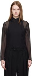 La Collection Black Clarice Blouse