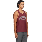 Satisfy Burgundy Race Singlet Tank Top