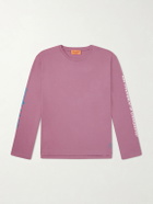 A Kind Of Guise - Basso Giro Alpino Logo-Print Cotton-Jersey T-Shirt - Pink