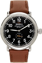 Shinola Silver & Grey 'The Runwell' 47mm Watch