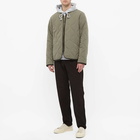 A.P.C. Men's Fred Quilted Jacket in Khaki