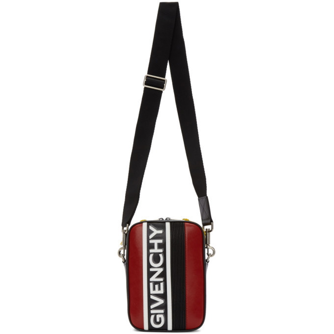 Photo: Givenchy Black Vertical Reverse Logo Crossbody Bag