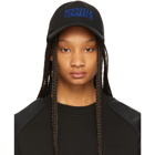 Juun.J Black and Blue Nouvelle Tendance Ball Cap