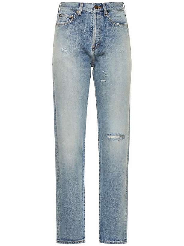 Photo: SAINT LAURENT - Slim Fit Denim Jeans
