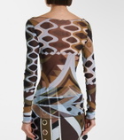 Pucci Vivara sheer tulle top