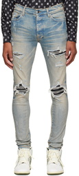 AMIRI Blue Thrasher Jeans