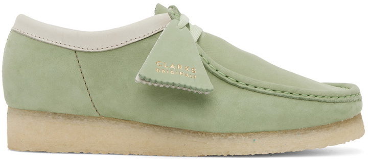 Photo: Clarks Originals Green Wallabee Derbys