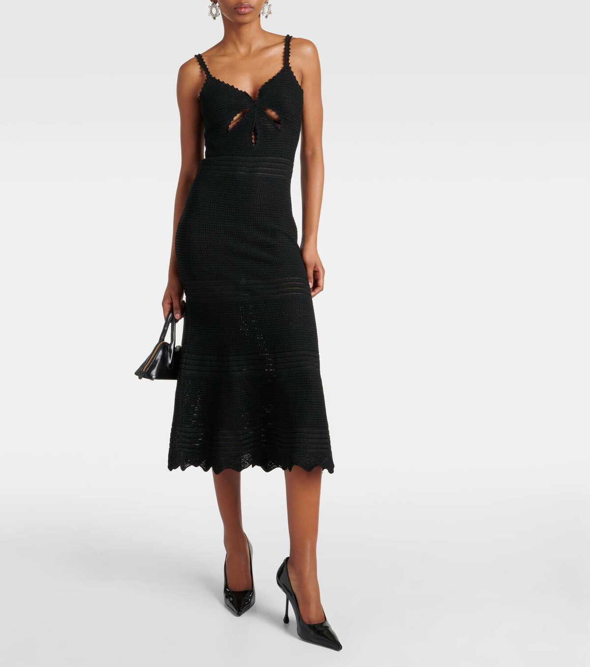 【送料&関税込】self-portrait Crochet Midi Dress Self-Portrait Crochet midi dress Self-Portrait