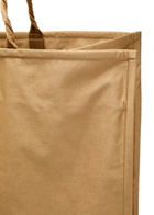 Issey Miyake Crumplable Logo-embroidered Woven Tote - Light Brown - One Size