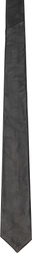 Deadwood Black Timo Leather Tie