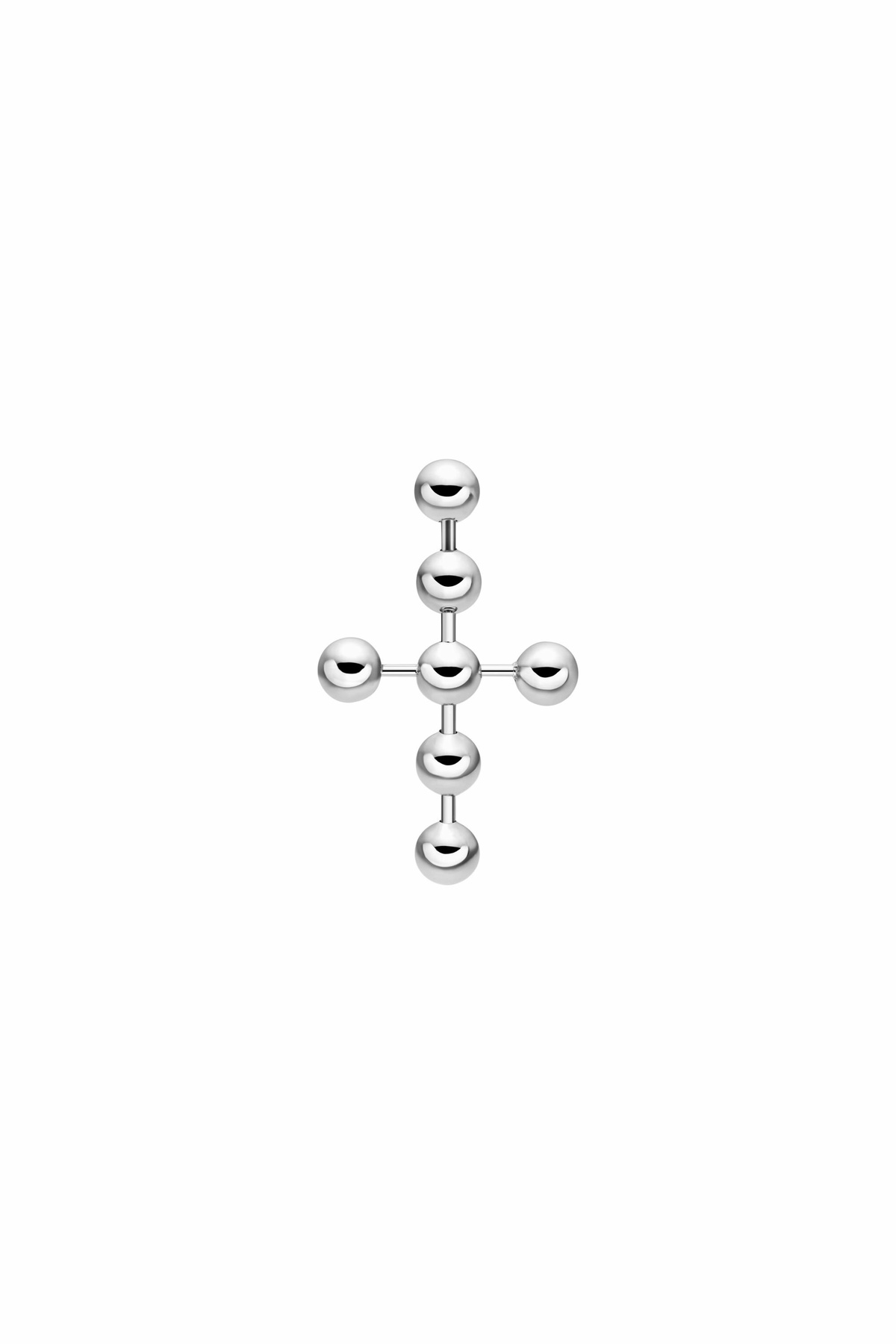 Diesel Stainless Steel Drop Earring - Earrings - Unisex - Silver