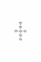 Diesel Stainless Steel Drop Earring - Earrings - Unisex - Silver
