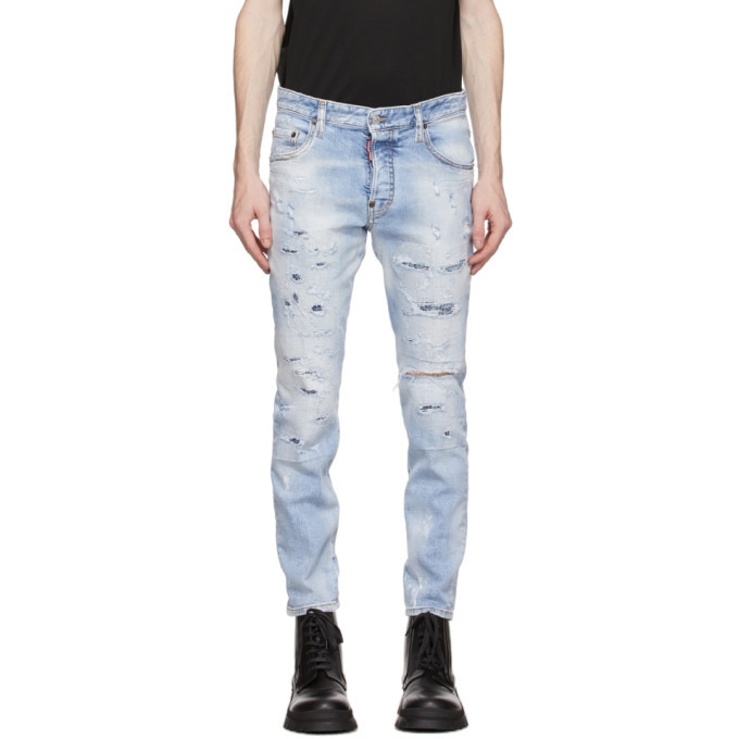 Photo: Dsquared2 Blue Skater Jeans