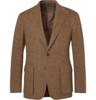 Polo Ralph Lauren - Tan Slim-Fit Herringbone Wool Suit Jacket - Men - Brown