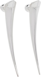 Mugler Engraved-Logo Earrings