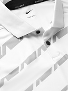 Nike Golf - Vapor Printed Dri-FIT Golf Polo Shirt - White