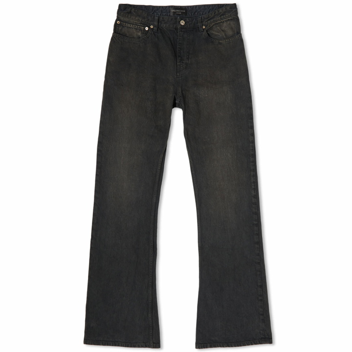 Photo: Balenciaga Men's Japanese Denim Jeans in Dark Brown