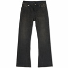 Balenciaga Men's Japanese Denim Jeans in Dark Brown