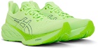 Asics Green Novablast 4 Sneakers