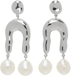 AGMES Silver Small Imogene Earrings