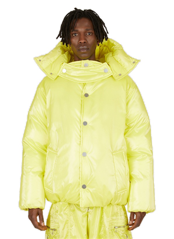 Photo: Technical Puffer Jacket in Yellow