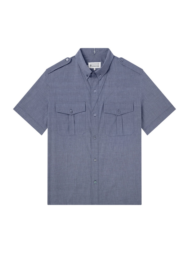 Photo: Maison Margiela - Cotton Shirt - Blue