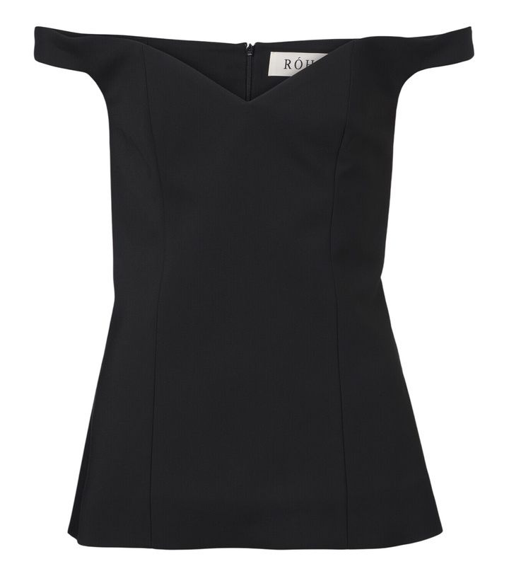 Photo: Róhe Off-shoulder top