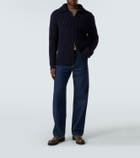 The Row Hornby cashmere zip-up cardigan
