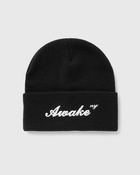 Awake Awake Script Logo Beanie Black - Mens - Beanies