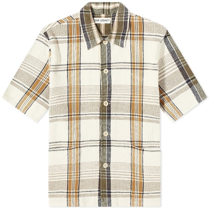 Photo: Our Legacy Short Sleeve Elder Checked Shirt