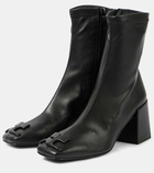 Courrèges Reedition AC faux leather ankle boots