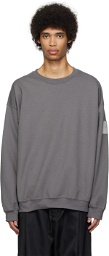 N.Hoolywood Gray Patch Sweatshirt
