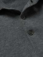 Brunello Cucinelli - Cotton Polo Shirt - Gray