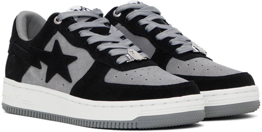 BAPE Black & Gray Sta #3 M1 Sneakers