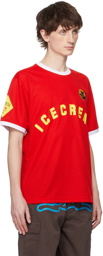 ICECREAM Red Soccer T-Shirt