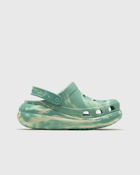 Crocs Classic Crush Marbled Clog Green - Mens - Sandals & Slides