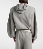 The Attico Cotton jersey hoodie
