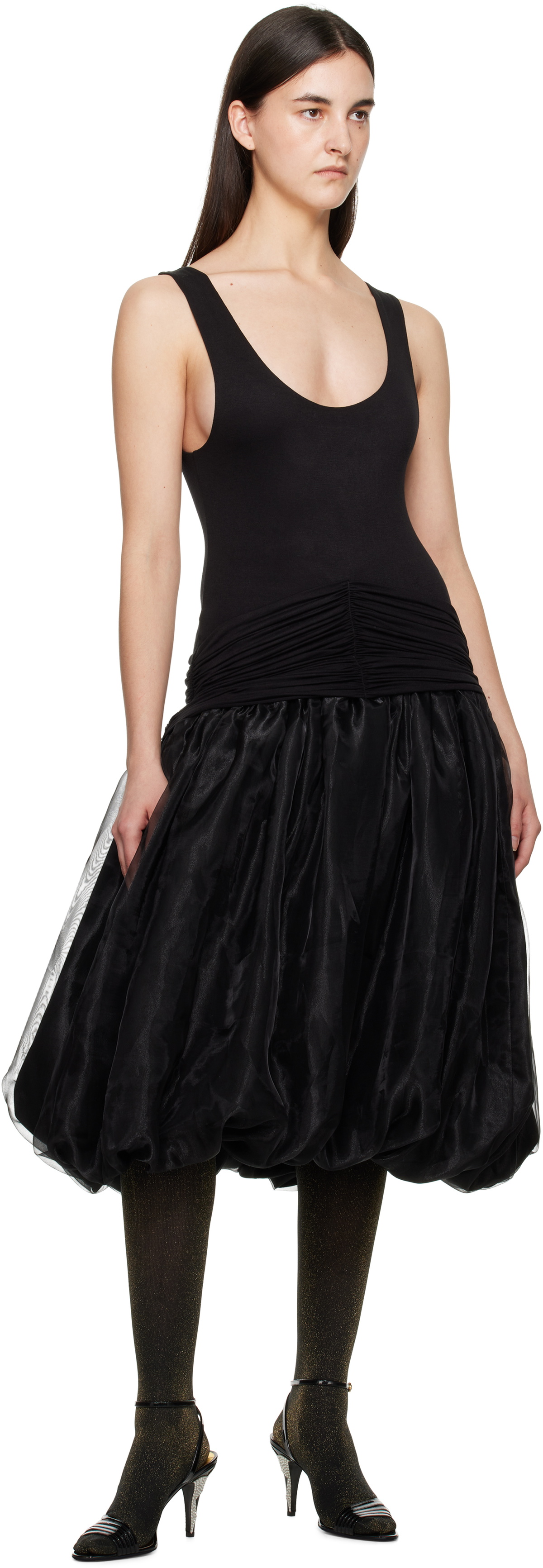 Nicklas Skovgaard Black Paige Midi Dress