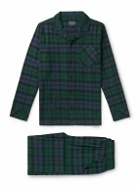Pendleton - Checked Cotton-Flannel Pyjama Set - Green