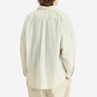 Danton Men's Snap Front Overshirt in Light Taupe