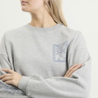 Damson Madder Women's The Reader Sweatshirt in Grey
