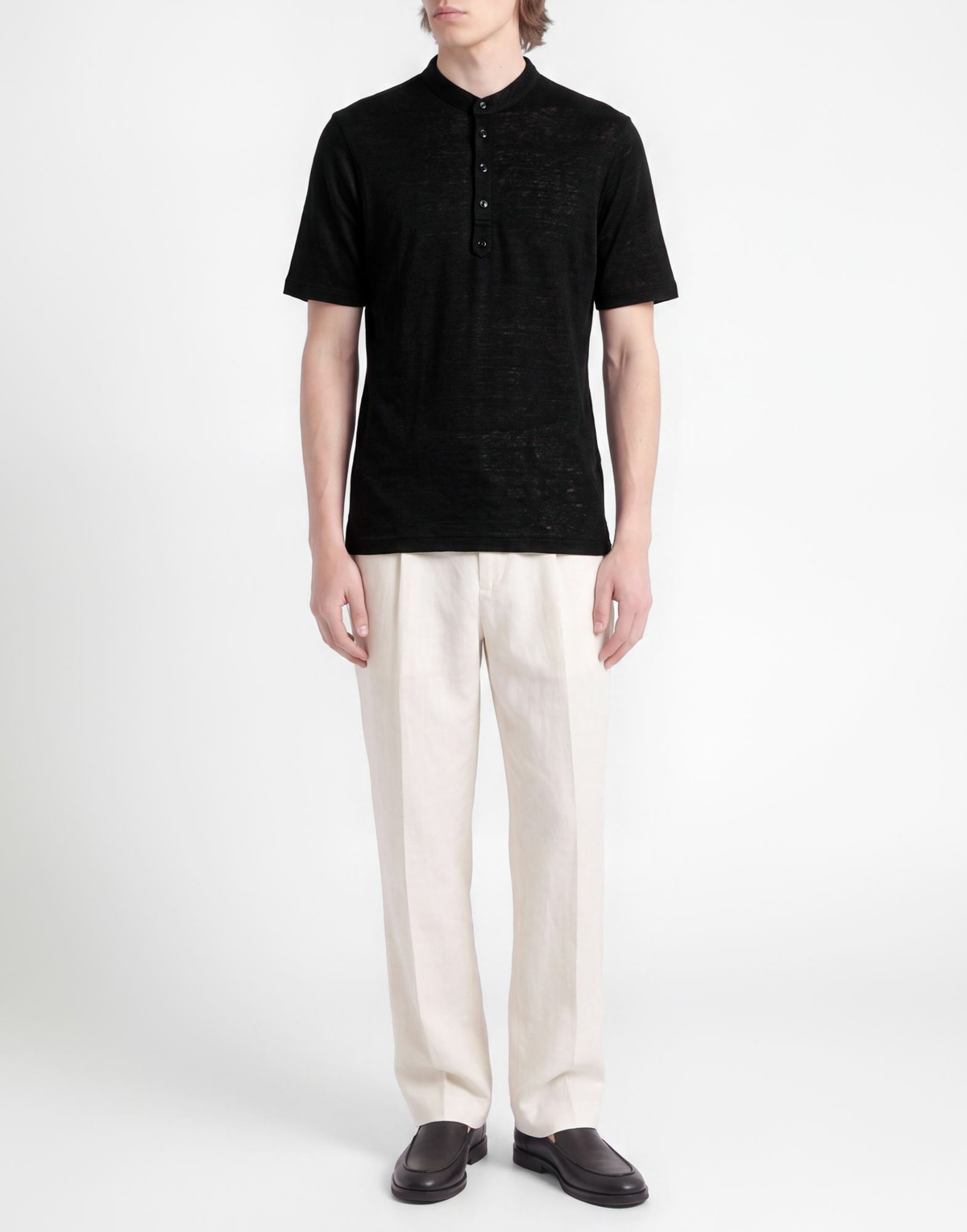 Lardini Mens T-shirt in Black