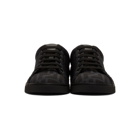 Fendi Grey and Black Forever Fendi Sneakers