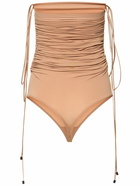 WOLFORD Fatal Draping String Bodysuit