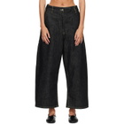 Studio Nicholson Black Chalco Wide Leg Jeans