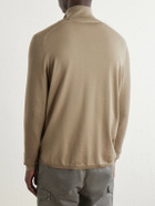 SEASE - Waffle Turtle-Neck Wool-Knitted Sweater - Neutrals