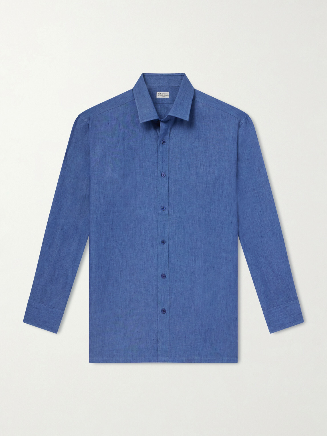 Charvet - Linen Shirt - Blue