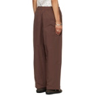 RESCHA SSENSE Exclusive Brown Tracking Pants
