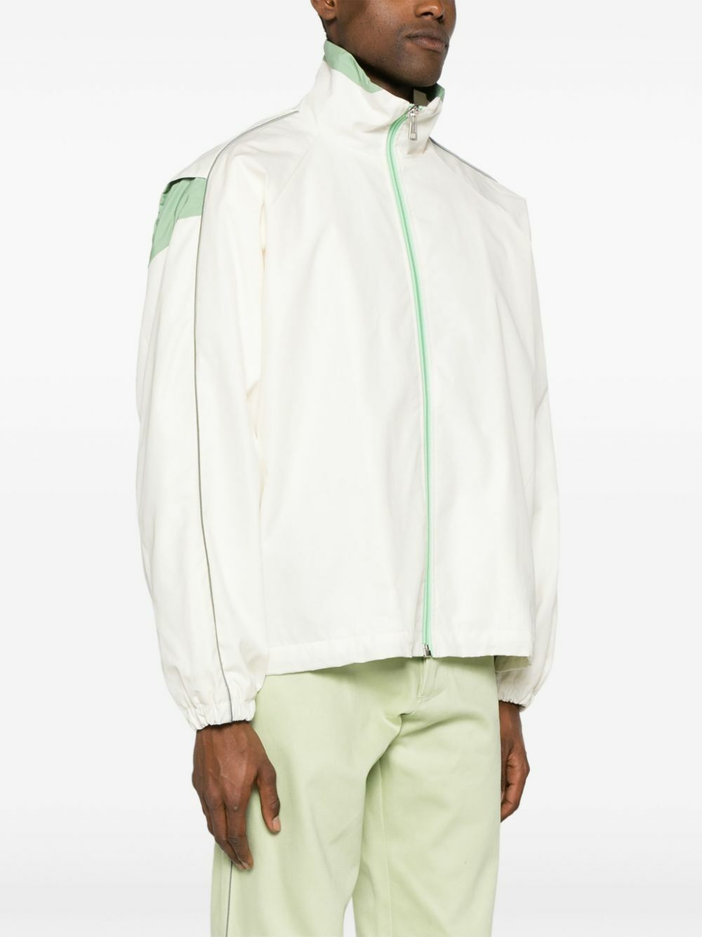 Robyn Lynch Neutral Ventile Panelled Jacket
