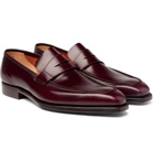 George Cleverley - George Leather Penny Loafers - Men - Burgundy